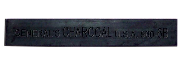 COMPRESSED CHARCOAL RECTANGLE 4B MEDIUM