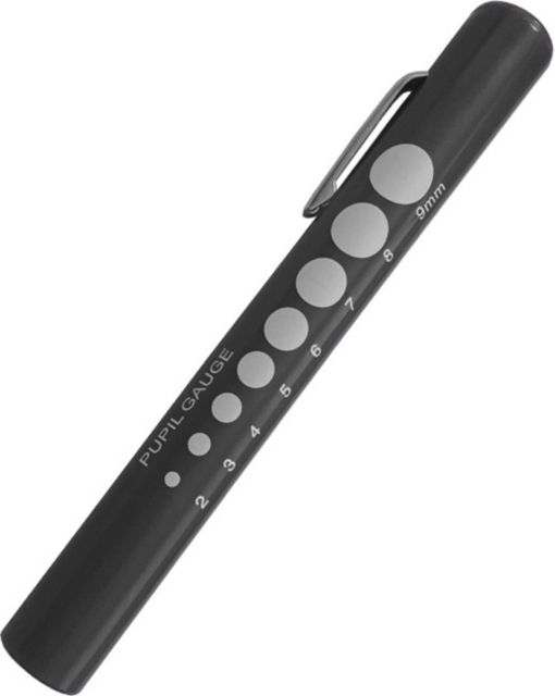PUPIL GAUGE DISPOSABLE PENLIGHT-GREY