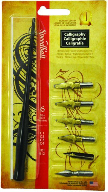 PEN SET CALLIGRAPHY     CARDED