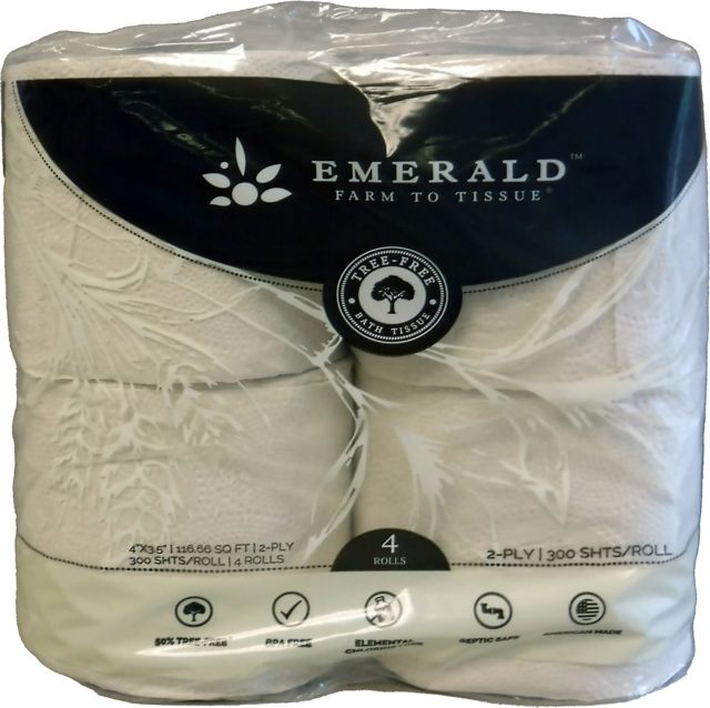 EMERALD BATH TISSUE 4-ROLL