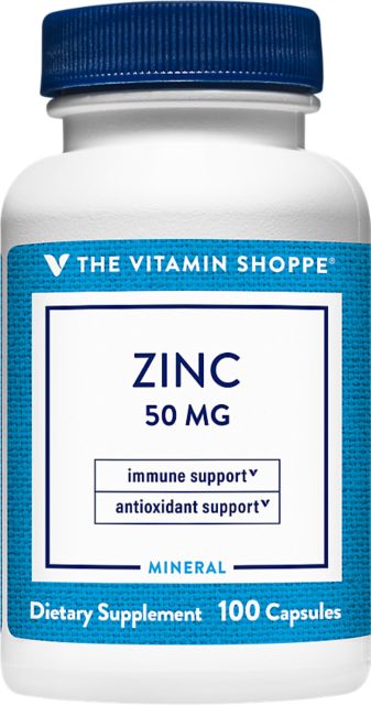 ZINC 50 MG - 100 CAPSULES