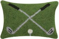 Cross Golf Clubs Hook Pillow