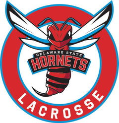 Delaware State Medium Decal Delaware State Lacrosse - ONLINE ONLY