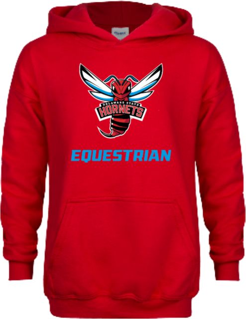 Delaware State Youth Fleece Hoodie Delaware State Equestrian - ONLINE ONLY