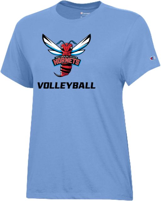 Delaware State Champion Womens Core Short Sleeve Tee Delaware State Volleyball - ONLINE ONLY