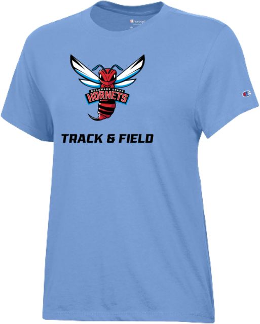 Delaware State Champion Womens Core Short Sleeve Tee Delaware State Track and Field - ONLINE ONLY