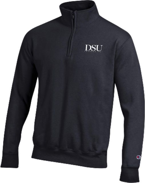 Delaware State Champion Fleece 1/4 Zip DSU Academic Without Flags - ONLINE ONLY