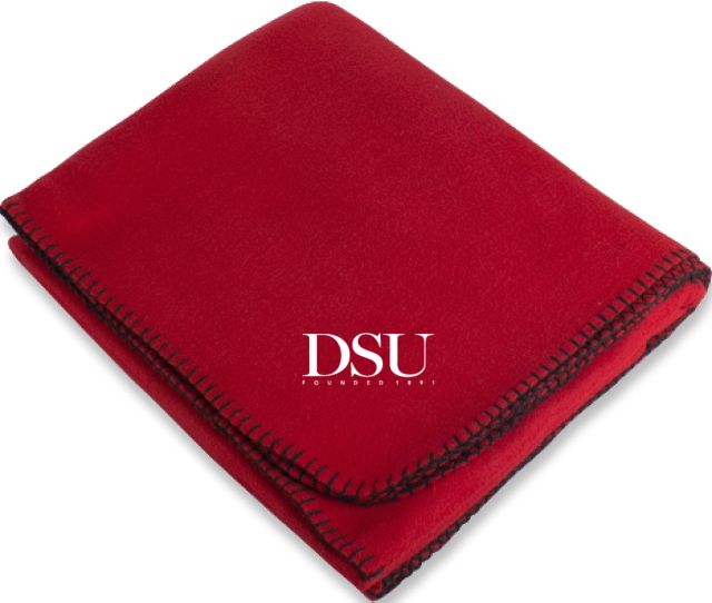 Delaware State Arctic Fleece Blanket DSU Academic Without Flags - ONLINE ONLY