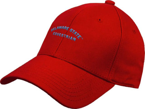Delaware State Structured Adjustable Pro Style Hat Delaware State Equestrian - ONLINE ONLY