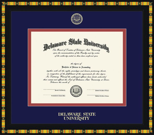 Delaware State University 8'' x 10'' Diploma Frame