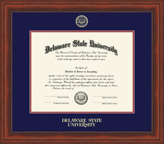 Delaware State University Diploma Frame
