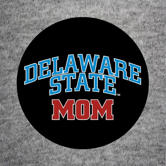 Delaware State University Mom Button