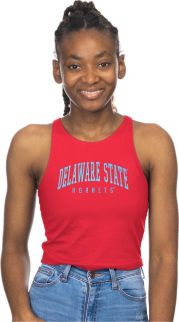 Delaware State University Women's Hornets Cropped Tank Top