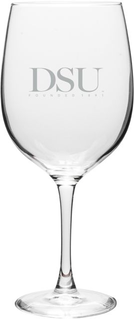 Delaware State University 19 oz. Wine Glass