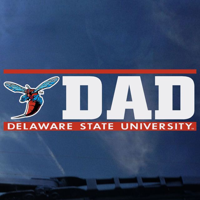 Delaware State University Dad Decal