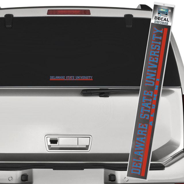 Delaware State University Alumni Strip Decal