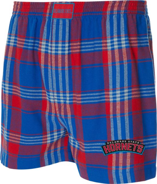 Delaware State University Flannel Boxers