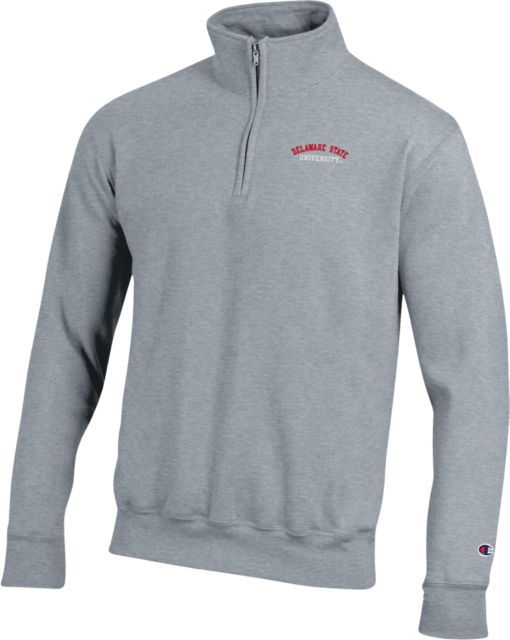 Delaware State University 1/4 Zip Powerblend Jacket
