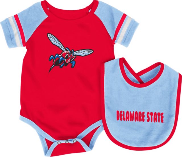 Delaware State University Infant Bodysuit And Bib Set