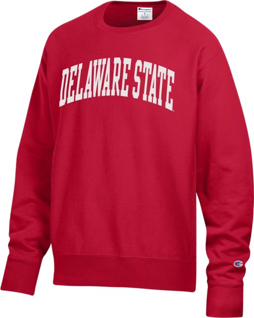 Delaware State University Reverse Weave Crewneck Sweatshirt
