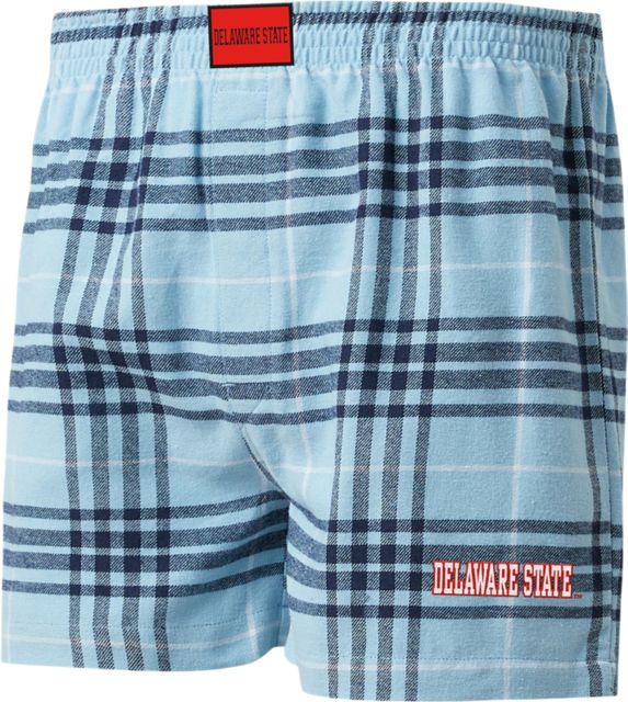 Delaware State University Flannel Boxer Shorts
