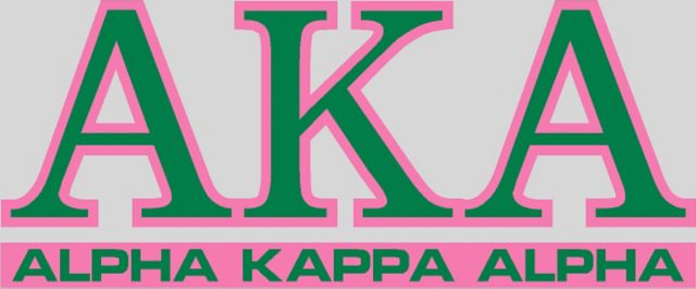 Delaware State University Alpha Kappa Alpha Decal