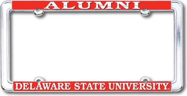 Delaware State University Alumni License Plate Frame