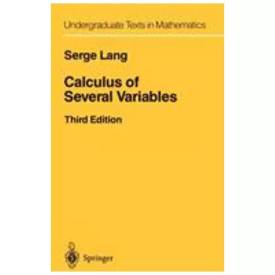 Calculus of Several Variables