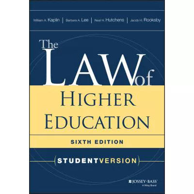 The Law of Higher Education, Student Version
