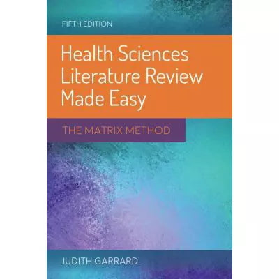 Health Sciences Literature Review Made Easy : .