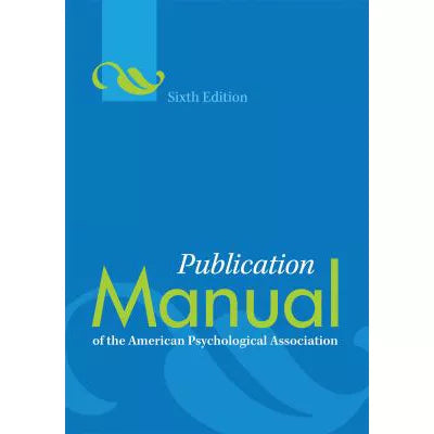 Publication Manual of APA