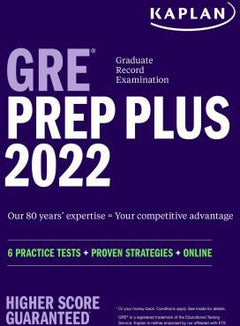 GRE PREP PLUS 2022
