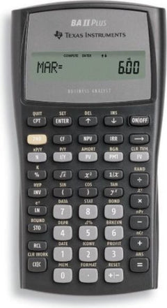 Texas Instruments BAII Plus Calculator