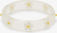 DAISY RESIN RING SZ 6